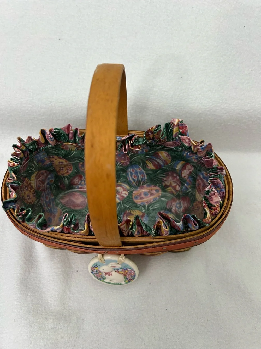 Longaberger handwoven wooden